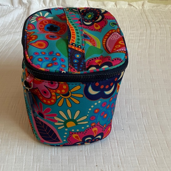 FRENCH BULL  Colorful Floral Cosmetic Bag - Picture 3 of 11